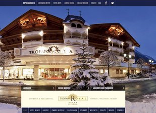 Telefonansagen für das Trofana Royal in Ischgl