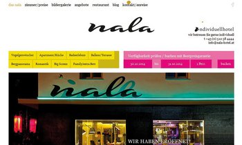 Telefonansagen für das Hotel Nala