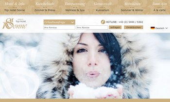 Telefonansagen für das Hotel Sonne in Ischgl